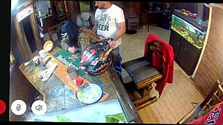 ring cam catches wife riding biker cock cheating orgasm