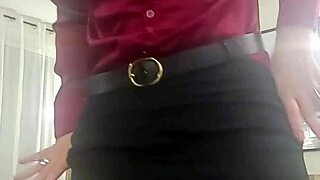 short haired mature slut lingerie tease begs pov pussy eat on cam