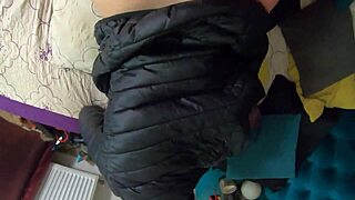 omg shiny leotard doggystyle cum drenches my slutty clothes!