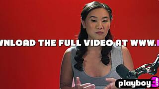 Petite big ass asian kimmy kimm masturbates pussy hot!