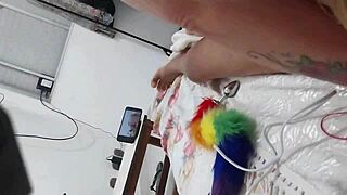 vivi guedez gets horny with toys in lingerie pov