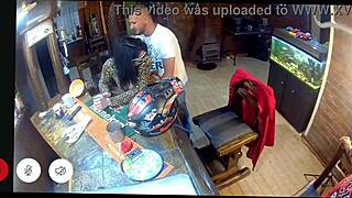 ring cam catches wife riding biker cock cheating orgasm