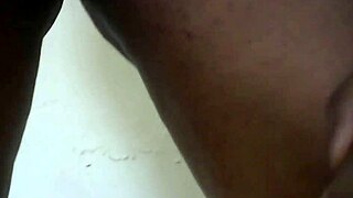 thick ebony bbw spreads hairy pussy for wet solo piss