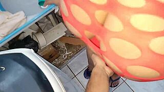 stepdaughter sneaks out but stepdad fucks her to big squirt creampie