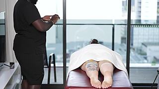 american bbc masseuse barebacks aussie milf pussy to creampie bliss