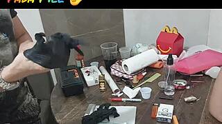 he ripped my mouth ignoring my new piercing fetish fun