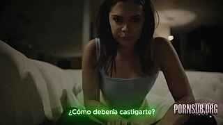 petite latina milf seduces stepdaughter in taboo creampie