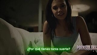 petite latina milf seduces stepdaughter in taboo creampie