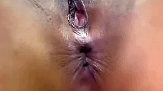 curious mature latina cougar injects botox right into her fat asshole