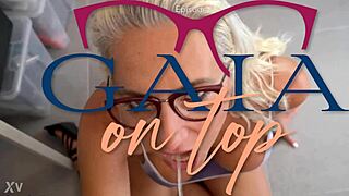 milf secretary gulps piss after anal creampie ugh