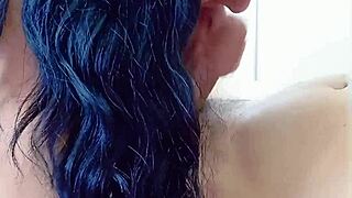 Chubby Stepmom Milks My Cock with Her Mouth