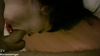 BLOWJOB FROM CURVY MILF IN MY ROOM