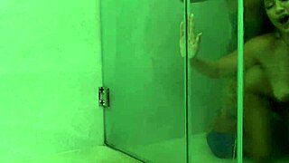 Shower hardcore! Deepthroat doggy missionary with big tits milf 😈💦