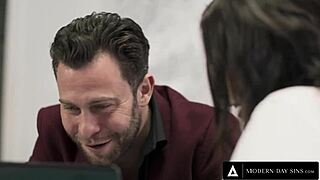 Sneaky Husband Fucks Busty Wife Rachael Cavalli After Mistress Doggystyle