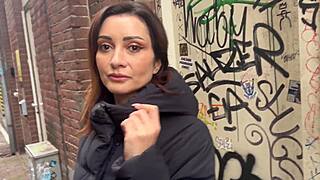 i met this amsterdam brunette milf prostitute who squirted wild from bareback pounding