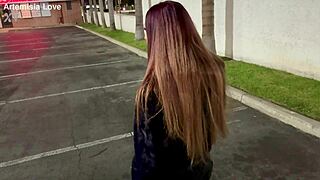 italian milf artemisia loves solo public smoke fetish