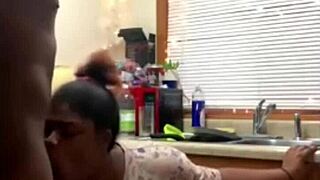 why isn't kitchen sex with milf always this horny and wet!