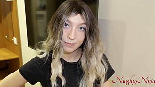 Big Ass Blonde Stepmom Improves Grades Bent Over Doggie