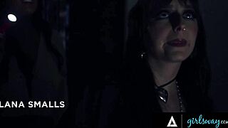 Goth Lana 18+ & August Skye Summon Sex Spirit Milf Penny Barber 😈👅🇪🇸