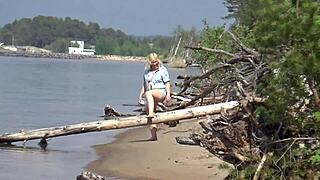 my beach milf bikini walk turns so wild