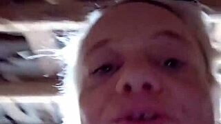 couple finds stranger for barn fuck with small tits