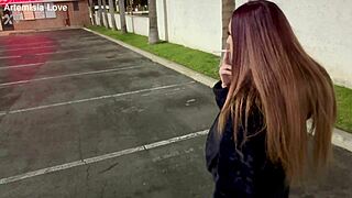 italian milf artemisia loves solo public smoke fetish