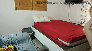 brazilian blonde milf flaunts natural tits in fetish tease