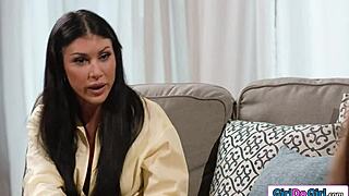 Three horny babes licking wet pussies to explosive orgasms!