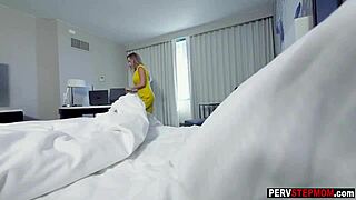 i'm so horny watching busty milf stepmom get fucked relaxed by stepson