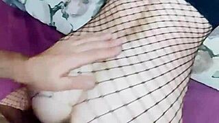 Wife's Lingerie Blowjob Deepthroat Makes Husband Explode!