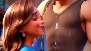 Mother-in-law milf bends for anal assfucking in laundry room!