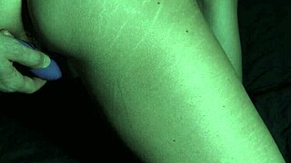 he vibes my pussy till i squirt all over him...