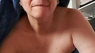 Milf's Juicy Blowjob Ends in Hot Facial Cumshot?