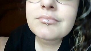 sweet thin glossy lips tease backstage secrets