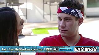 stepmom and stepdaughter crave your cock at family bbq?