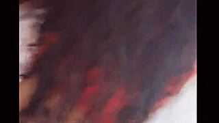 my horny neighbor sneaks over for creampie fucks when hubby's gone