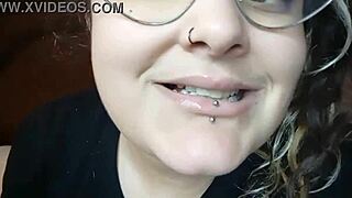 sweet thin glossy lips tease backstage secrets