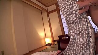 beautiful busty japanese milf's exclusive outdoor bedroom curves revealed