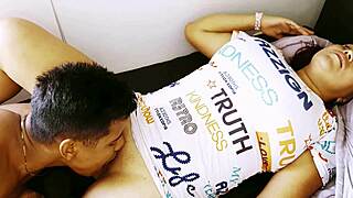 big titted stepsis gets super horny!