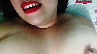 Chubby Latina Milf's Huge Natural Tits Bounce in Sexy Solo Tease