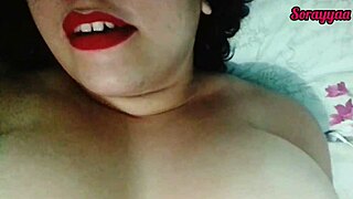 Chubby Latina Milf's Huge Natural Tits Bounce in Sexy Solo Tease