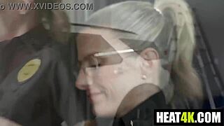 Beat cops Cory Chase and Don Sudan test loyalty with taboo milf police pounding