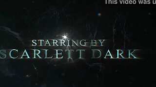 scarlett dark's narrow ass gapes for first dp with three black monster cocks