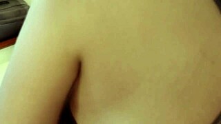 60-Year-Old Stepmom Fingers Pussy on Beach as I Rub Her Tits