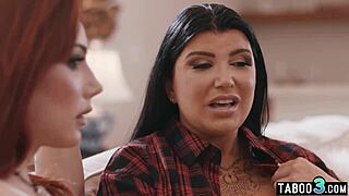 milf romi rain waxes car with shemale ariel demure's big cock