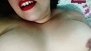 Chubby Latina Milf's Huge Natural Tits Bounce in Sexy Solo Tease