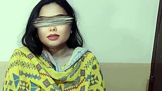 boss ki wife ko ghar laake choda wildly with hindi moans and cum swap