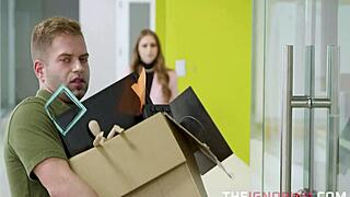 Office Parody Turns Milf Group Fucking Frenzy