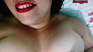 Chubby Latina Milf's Huge Natural Tits Bounce in Sexy Solo Tease
