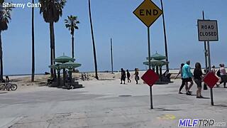 Horny Lipstick MILF Craves COCK Deep in Her Mouth and Big Tits Bouncing Wild!